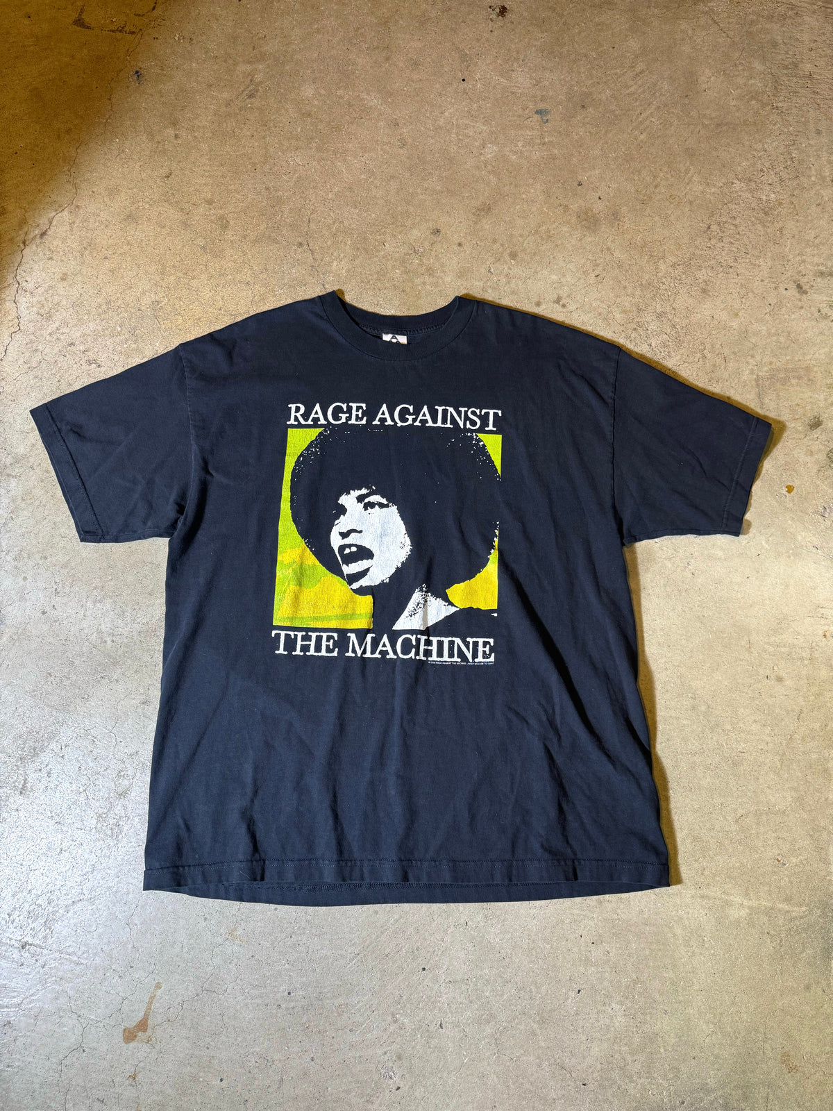 2000 Rage Against the Machine Angela Davis Tee