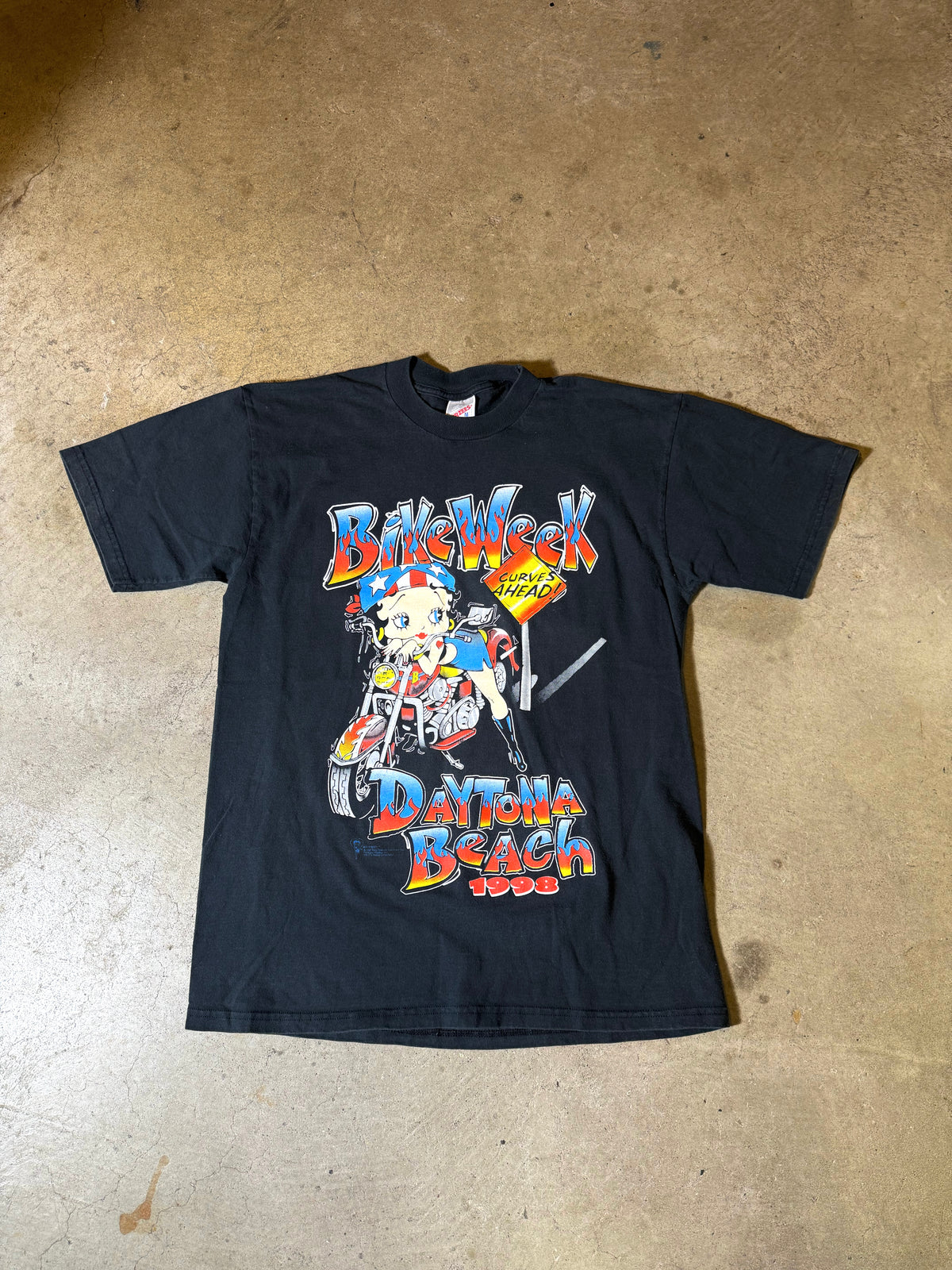 1998 Bike Week Betty Boop Tee