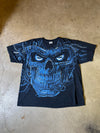 1998 Liquid Blue Terminator Skull Tee