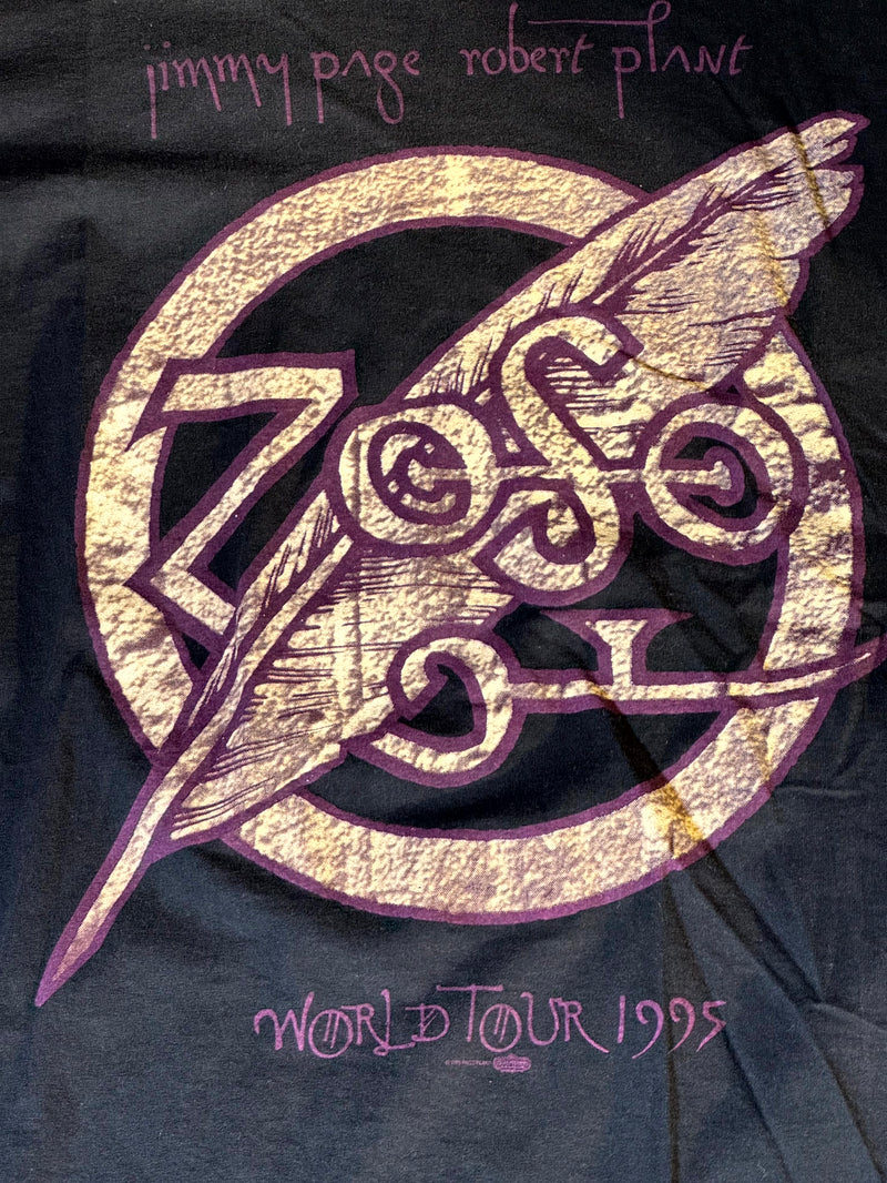 90s Jimmy Page & Robert Plant Zoso Tee-XL