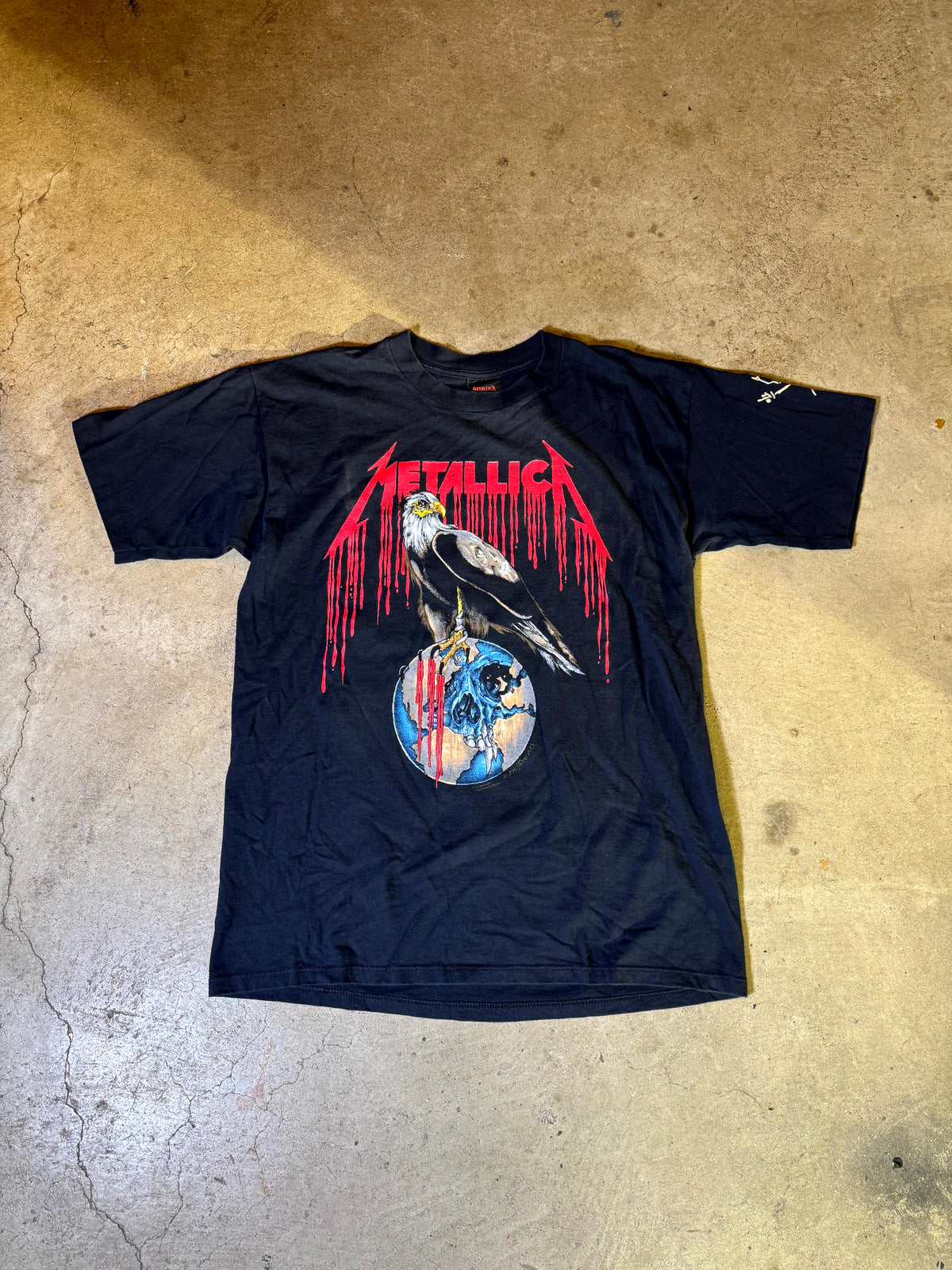 94 Metallica Black Album Tour Tee-XL