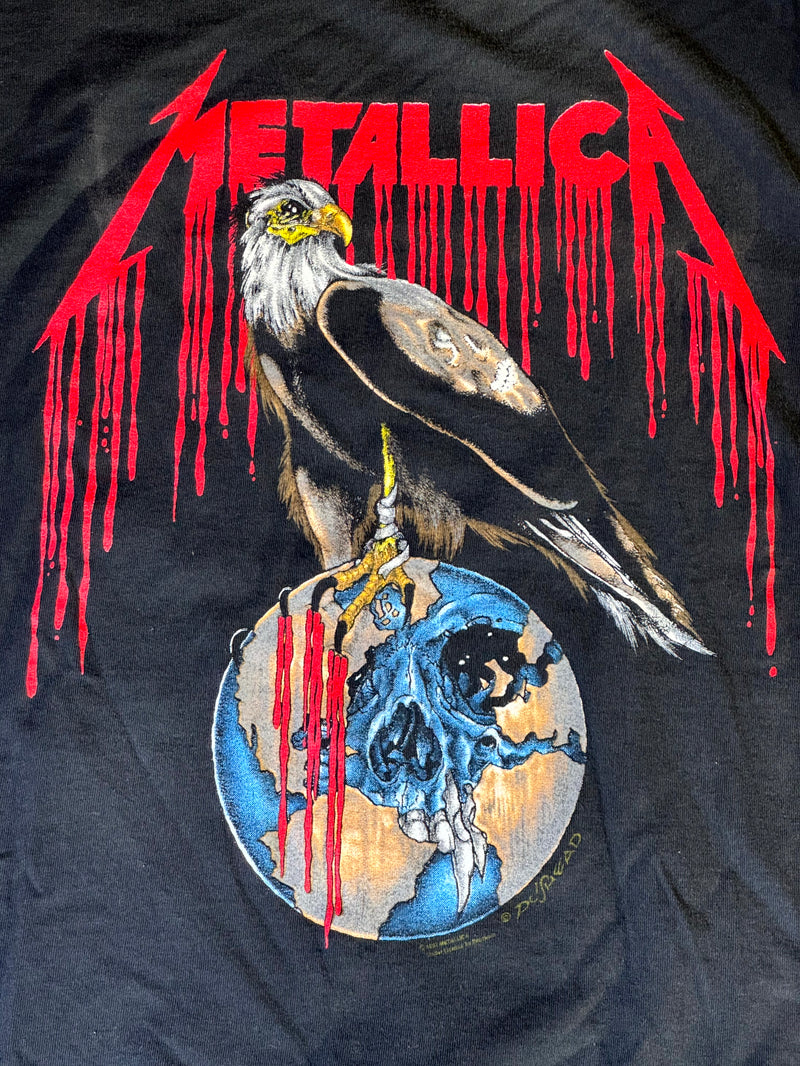 94 Metallica Black Album Tour Tee-XL