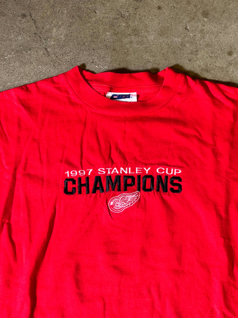 97 Detroit Red Wings Tee-XL