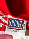 Detroit Red Wings V-neck Shirt / Jersey-L