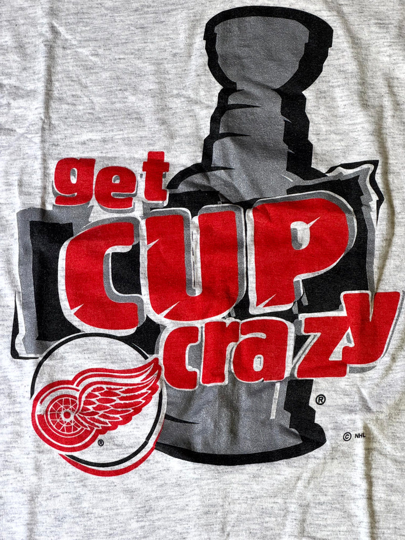 80s Detroit Red Wings Cup Tee-M