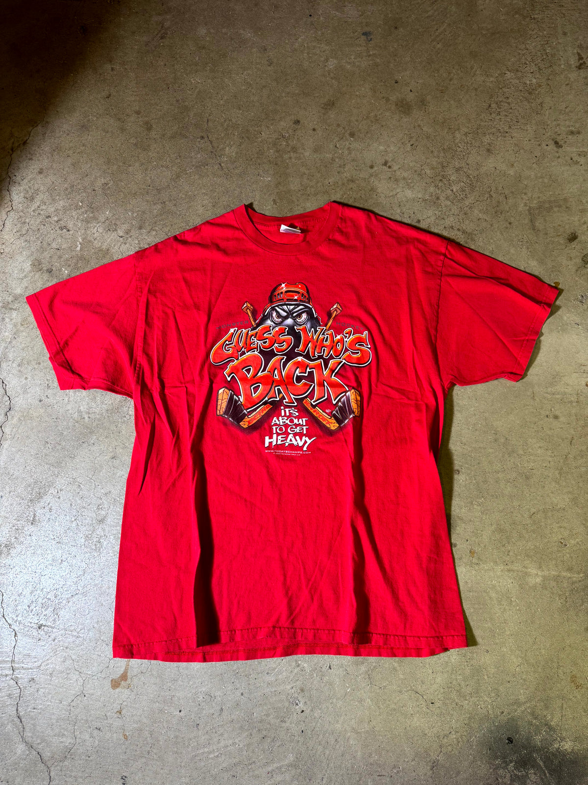 Detroit Redwings AL The Octopus Tee-2XL