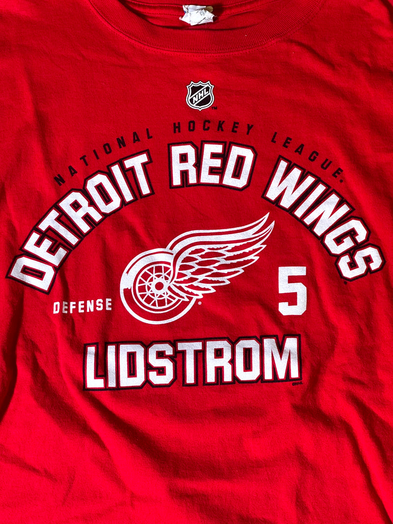 Detroit Red Wings Lidstrom Tee-XL