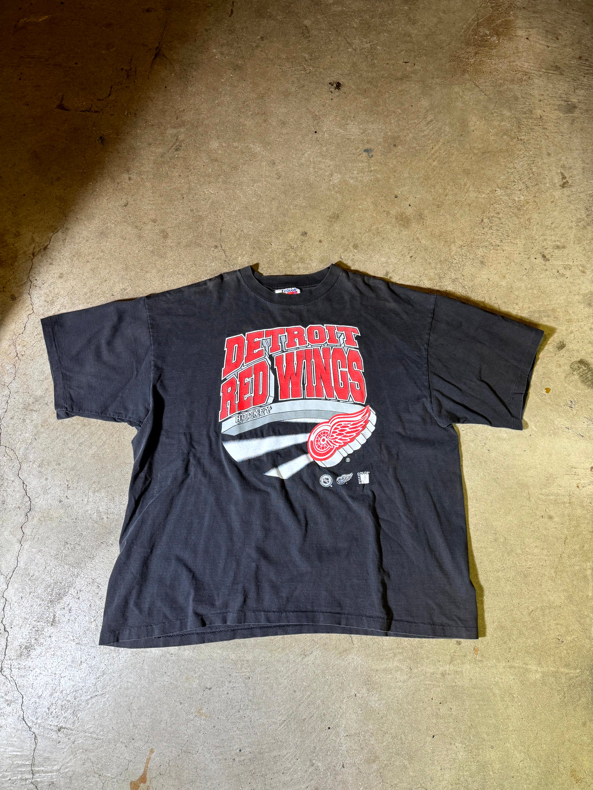 90s Detroit Red Wings Tee-3XL