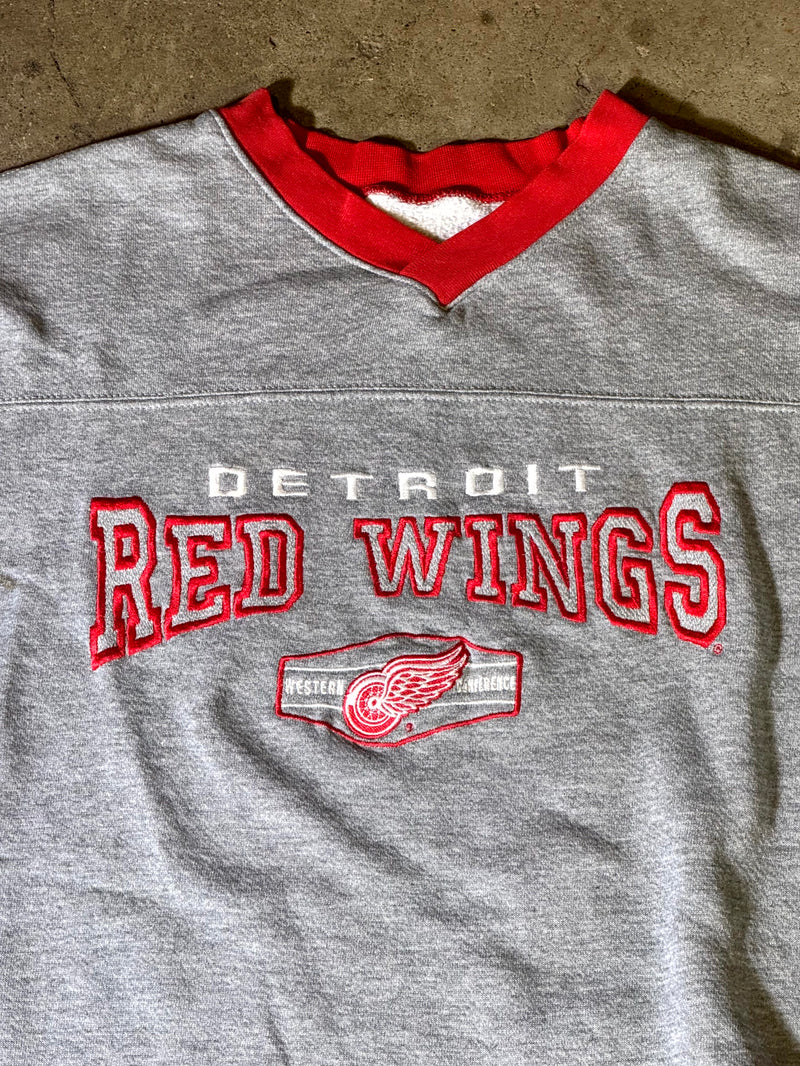 90s Detroit Red Wings Crewneck-L