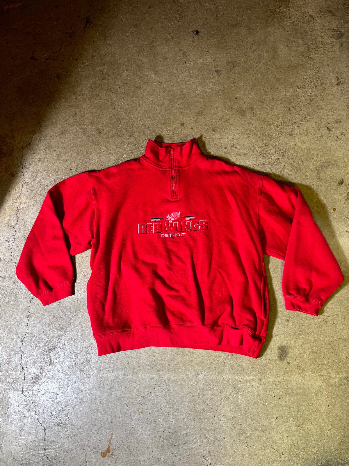 Detroit Red Wings quarter zip-XL