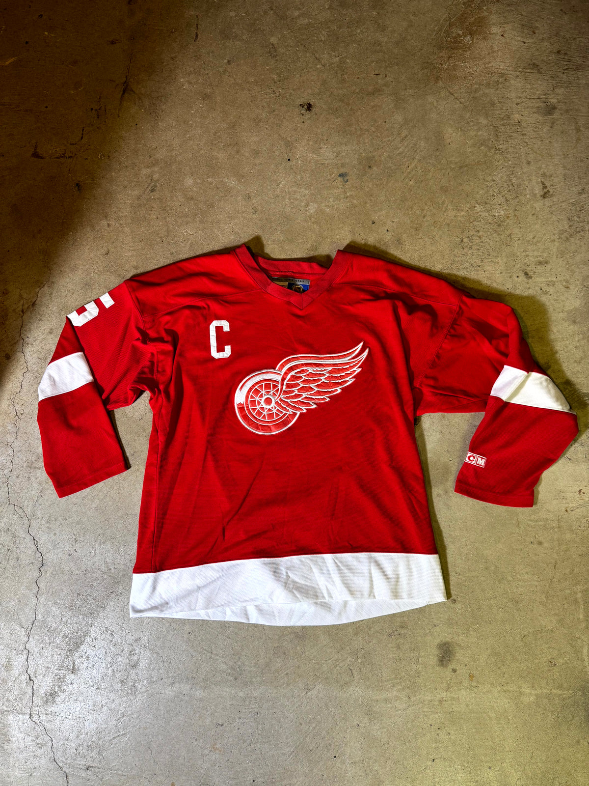 Detroit Red Wings Lidstrom Jersey-L