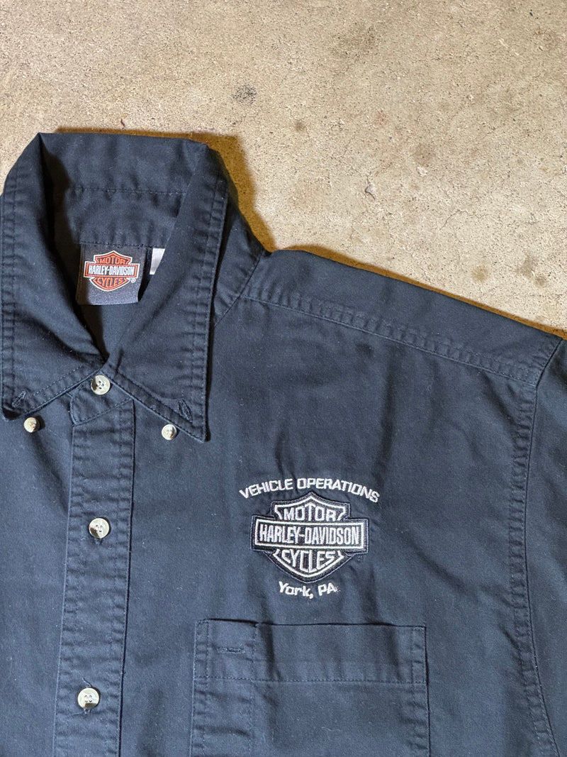 Harley Davidson Button up-L
