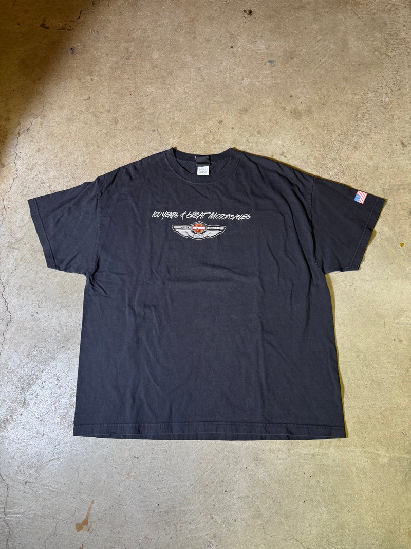 Harley Davidson 100 Year Tee-XXL