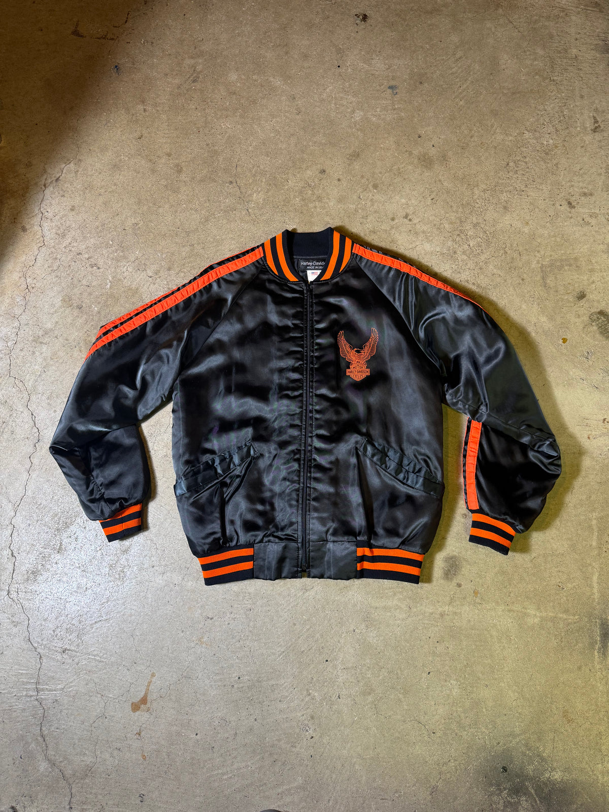 80 Harley Davidson Bomber Jacket-M