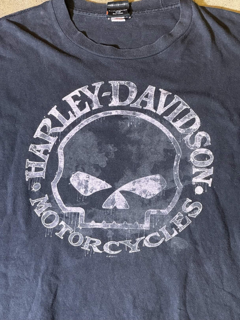 Harley Davidson Skull Long sleeve-L