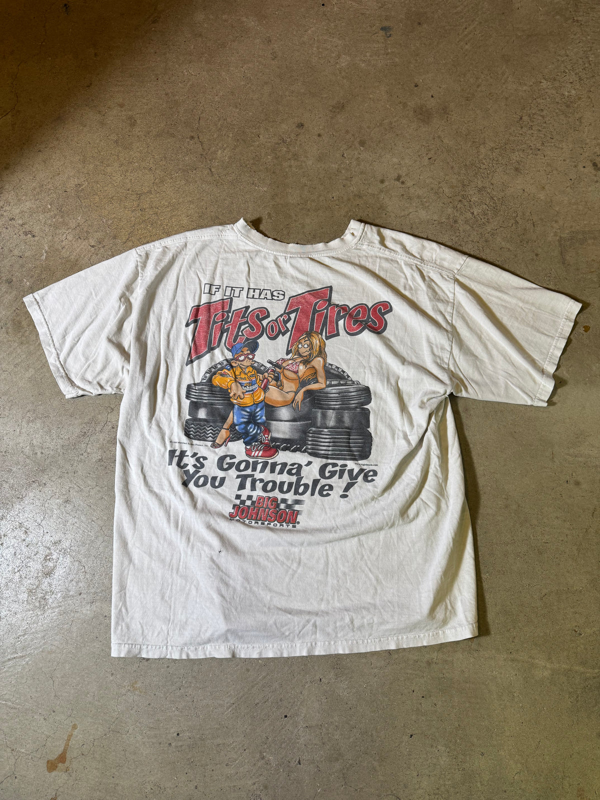 Big Johnson Racing Tee-XL
