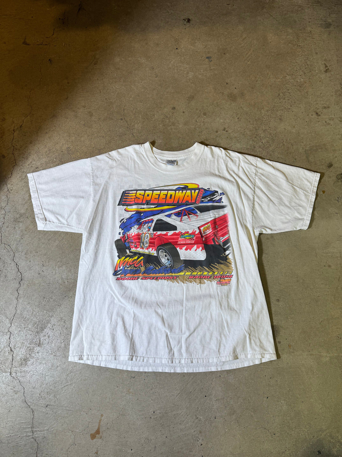 90s Speedway Racing Tee-XXL