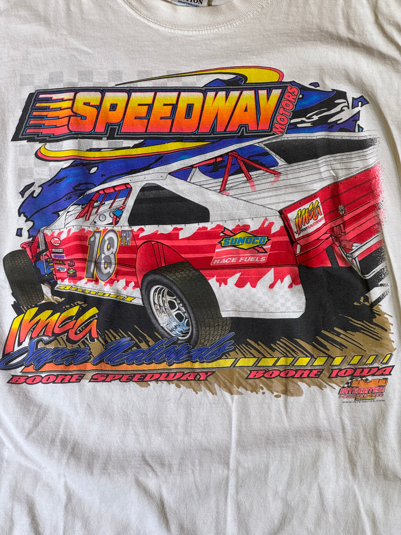 90s Speedway Racing Tee-XXL