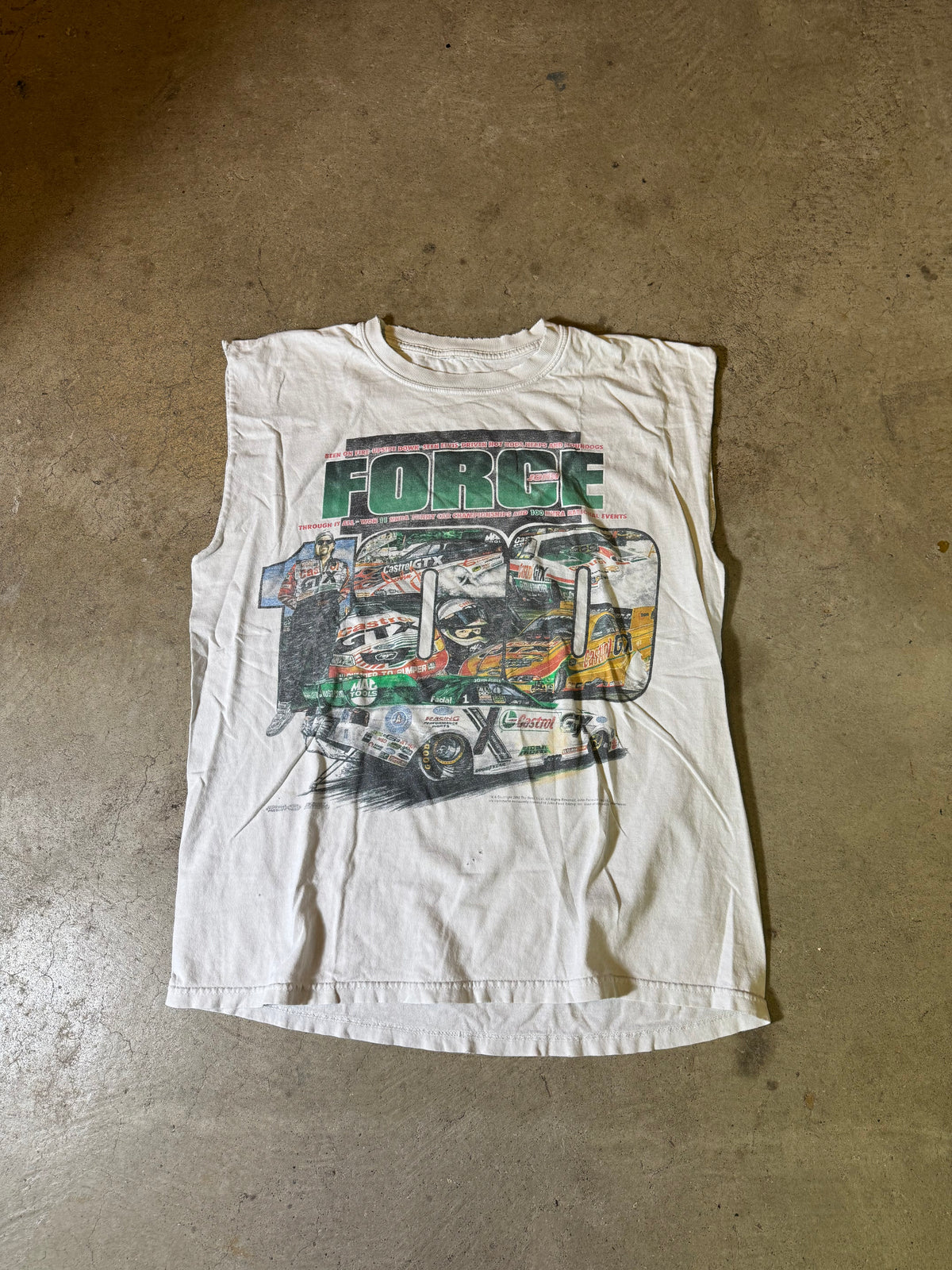 90s NASCAR Racing Tank Top