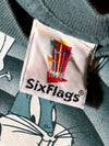 90s Looney tunes Six Flags Tee-L