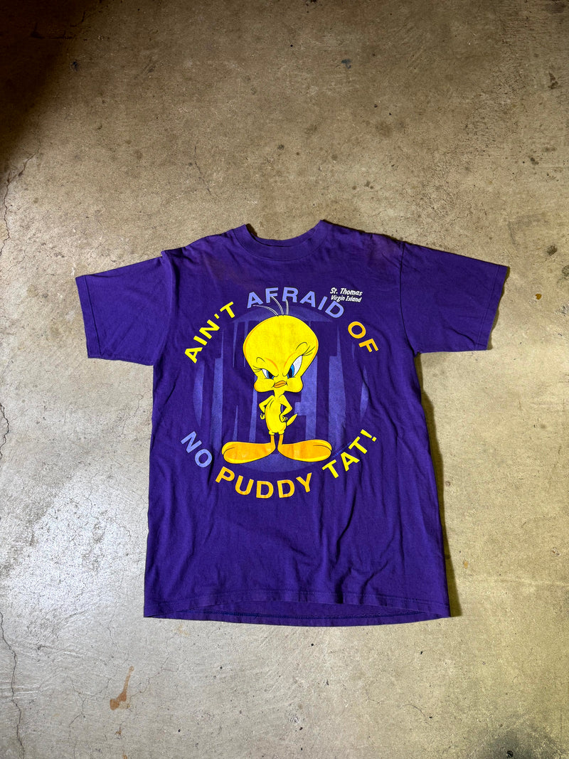 90s Looney Tunes Tweety Tee-L