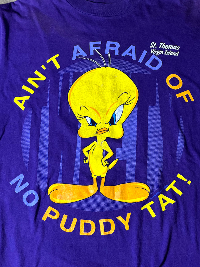 90s Looney Tunes Tweety Tee-L