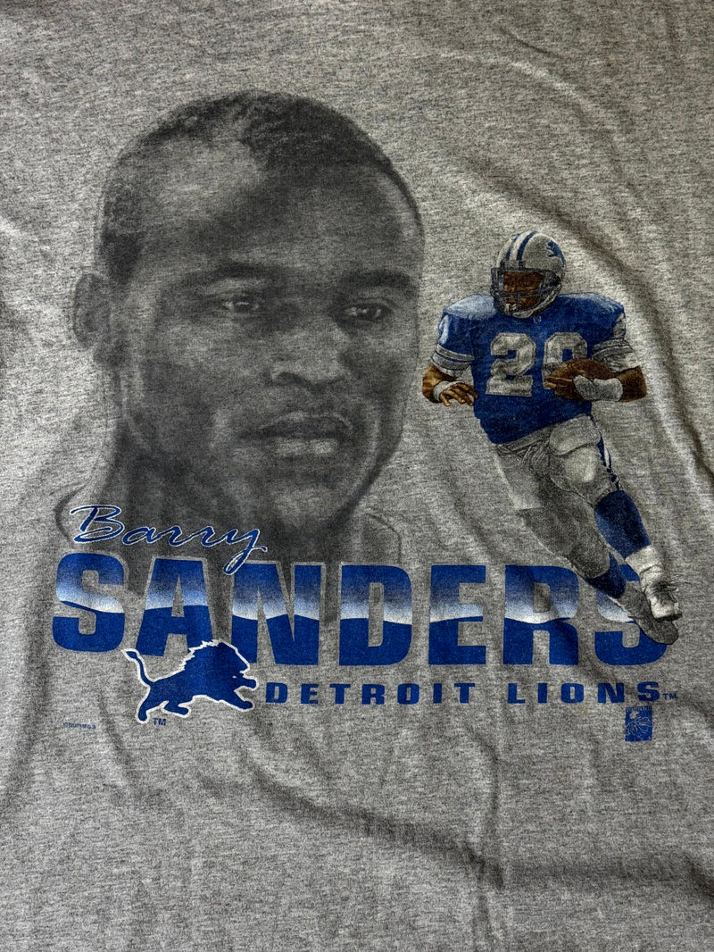 90s Detroit Lions Barry Sanders Tee-XXL