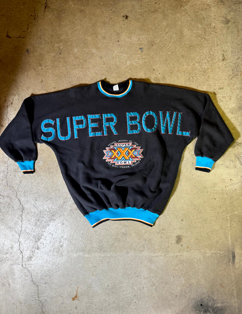 90s NFL Super Bowl Crewnck-XL
