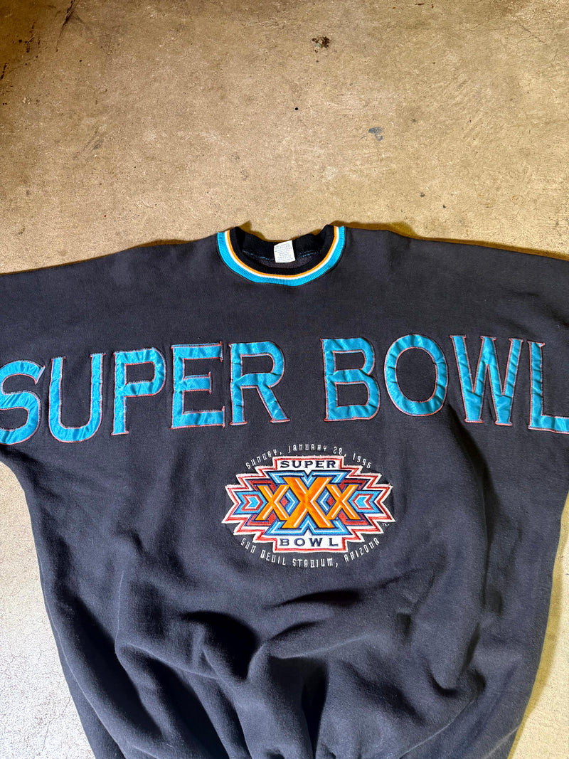 90s NFL Super Bowl Crewnck-XL