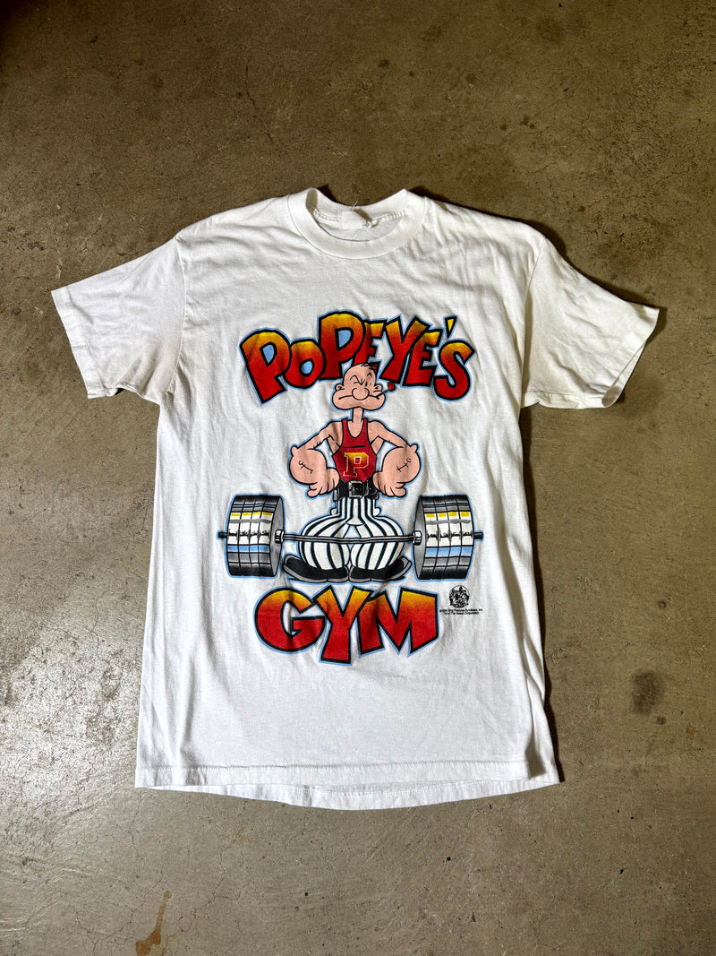 90s popeyes GYM Tee-L