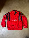 90s Starter Detroit Red Wings Quarter zip windbreaker-L