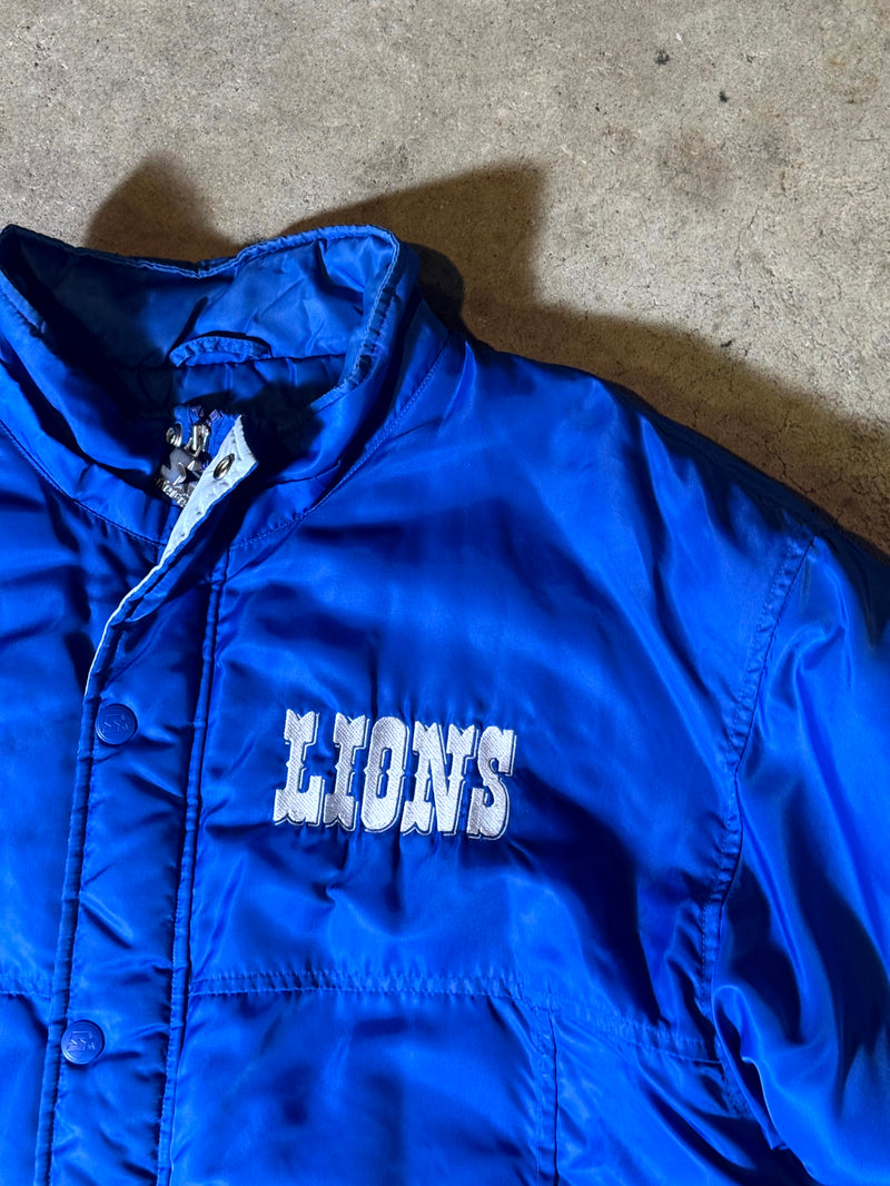 90s Starter Detroit Lions Jacket-L